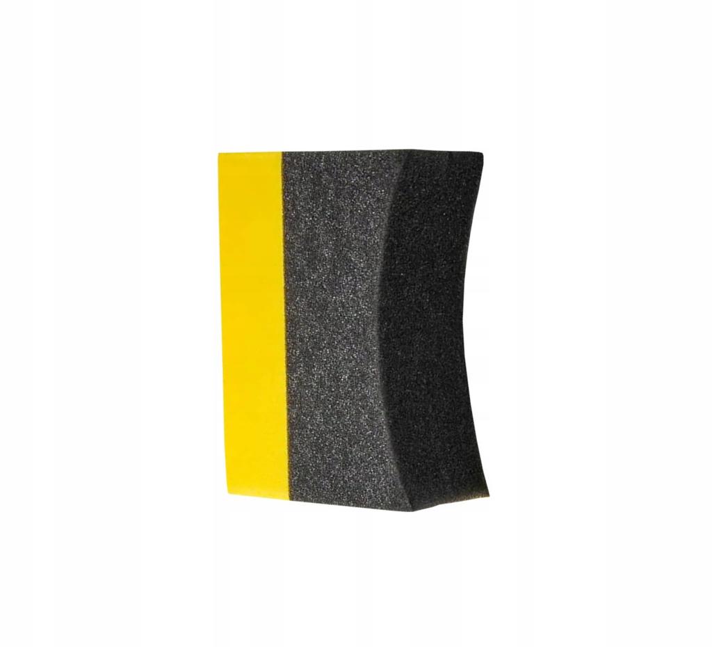 Tire Sponge Applicator Yellow and Black Tire Dressing