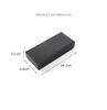 Fashion Hot Sale BLACK Watch Box Rectangle Wristwatch Durable Gift Case