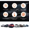 Yourkar 10 PCS Car Brake Bulb, 1141 12V 21W Auto Brake Flat Angle Single Light Bulb, High Brightness Brake Tail Turn Signal Light Bulbs Replacement,