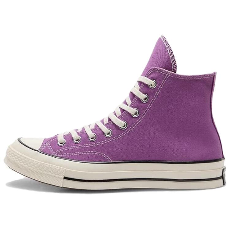 Converse Chuck Taylor 70S Seasonal Comfortable Versatile Durable High-Top Canvas Shoes Unisex Sneakers Purple A13330C