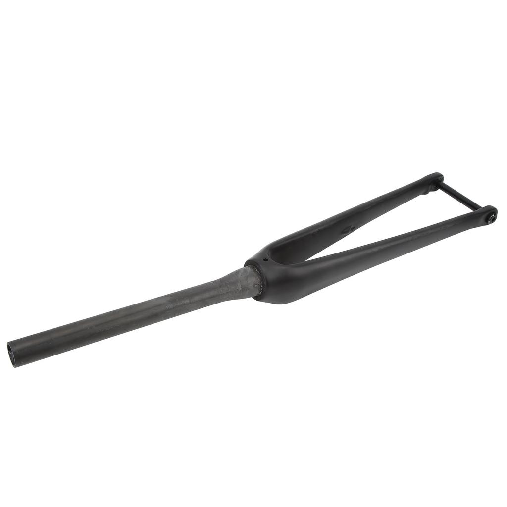 Garfo Dianteiro de Bicicleta Full Carbon para Estrada com Tubo Cônico e Eixo de Barril para Freio a Disco