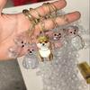 Transparent Dog Fur Storage Pendant Cute Pet Hair Container  Pet Souvenir