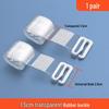 Transparent Non-Slip Bra Straps: Seamless, Invisible, Replaceable, Non-Binding Shoulder Straps