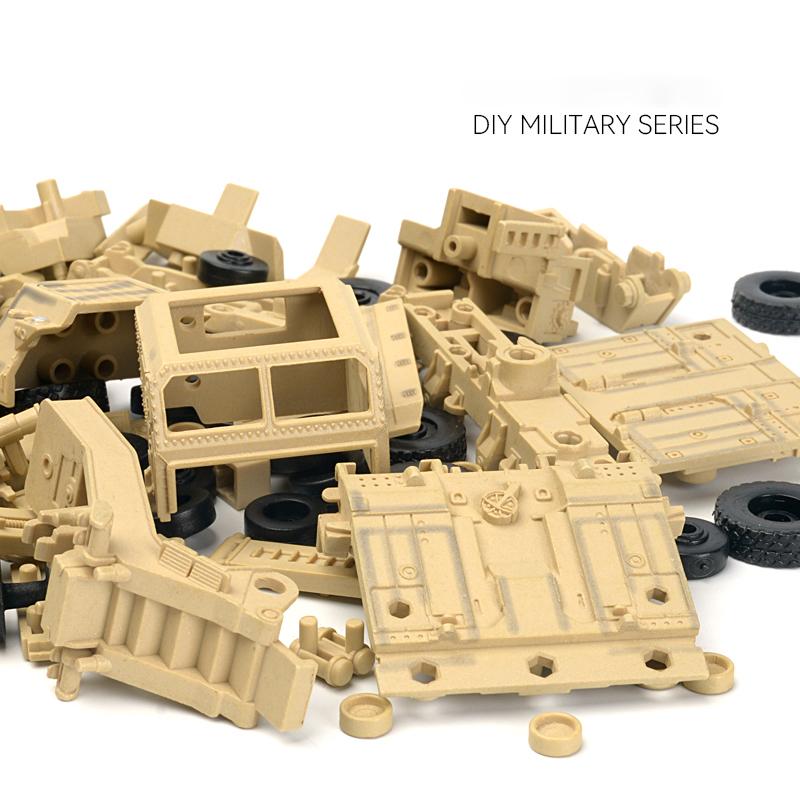 1/72 Modern Military Toy Model A-10 Aircraft M1070 Heavy Tank Transporter Fighter Assemble Planes Building Block Puzzle Toys