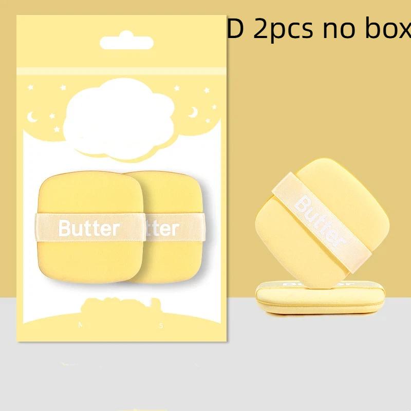 Butter Biscuit Air Cushion Puff Super Soft Becomes Bigger When Encountering Water Liquid Foundation Makeup Tool Is Double-Sided