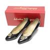 Pumps Pumps High Heels Enamel Black Women Storage Box Used