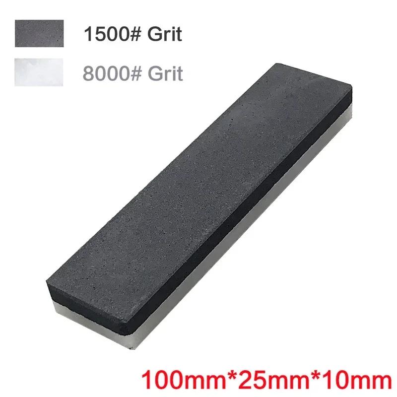 Natural Green Agate Sharpening Stone Whetstone Fine Grinding Polishing Shaved Bar Kitchen Knife Sharpener Honing Tool10000 Grit