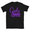 Girls Just Wanna Have Guns Novelty Gym Fitnes Workout T-Shirt