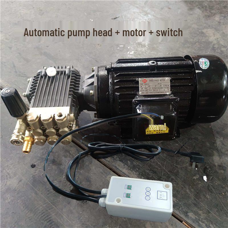 Ultra-High Pressure Car Wash & Aquaculture Washer with 220V Copper Motor & Pump Head Combination