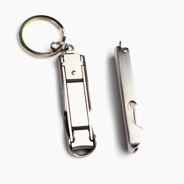 Buy 2In1 Nail Clipper Keychain Portable UltraThin Nail Clipper With