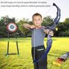 Bow And Arrow Set For Kids, Led Light Archery Playset, 10 Suction Cup Arrows, Big Support Dartboard, Birthday Gifts For Boys