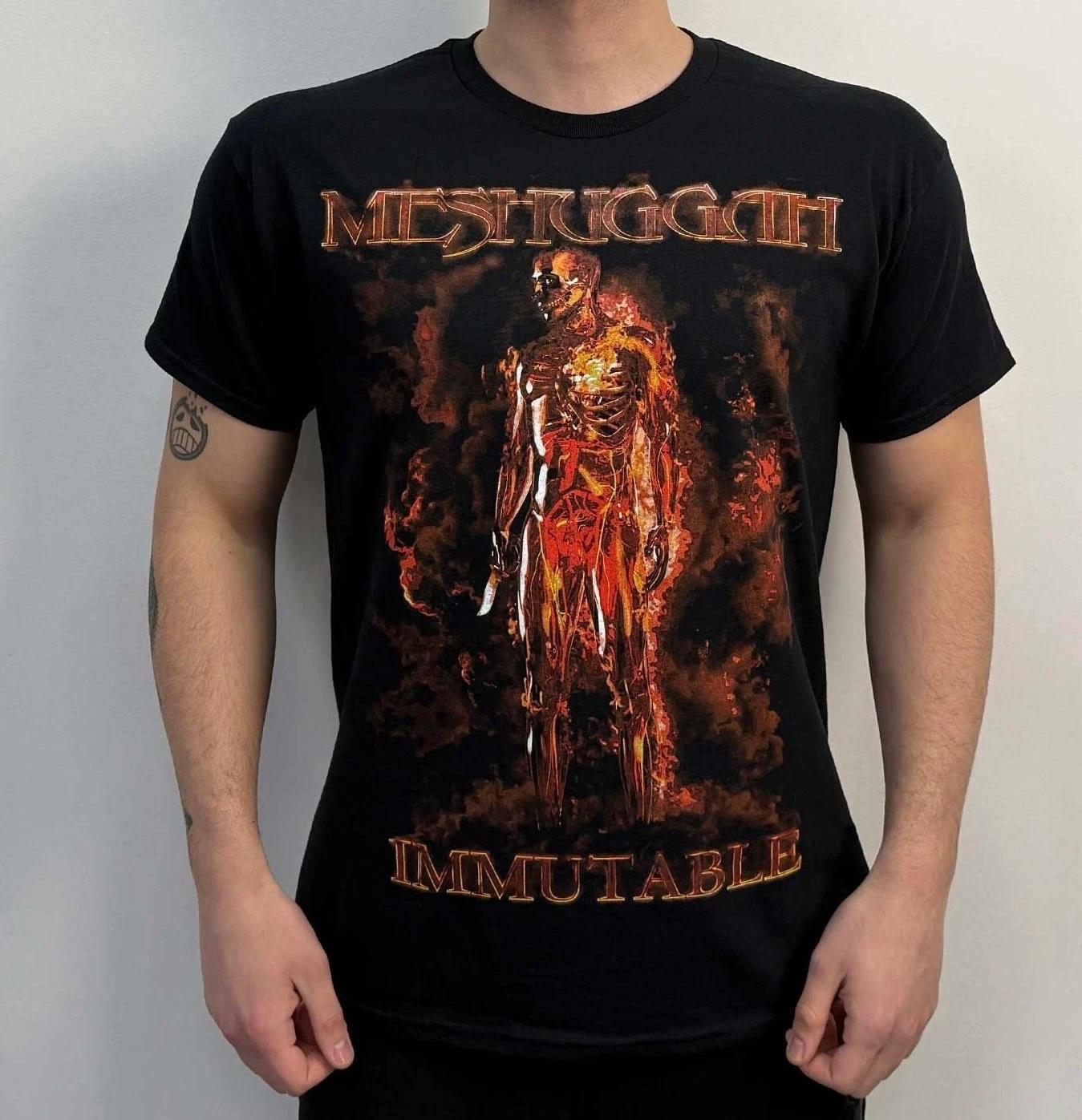 

Meshuggah - Immutable (Gildan) T-Shirt Black cannibal corpse death L