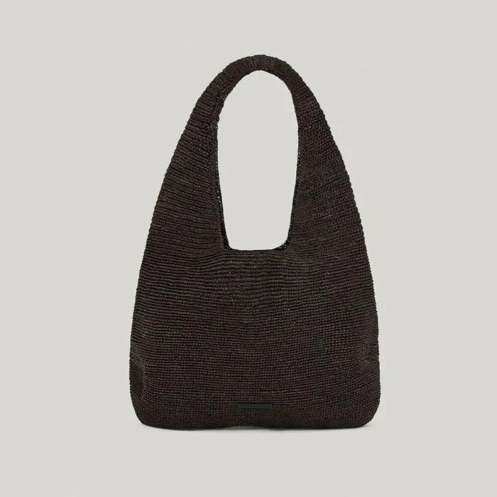 [30% Coupon for Two Days Only]_GRAIN RAFFIA BAG (MIX BROWN)