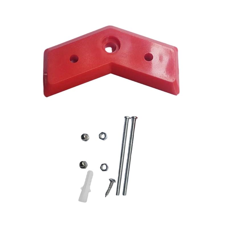 Skateboard Wall Hanger Longboards Display Rack Snowboard Stand Space Saving Skateboard Storage Holder Rack Enduring красный