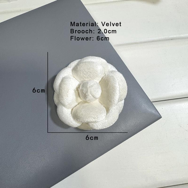 Retro Samt Kamelie Anstecknadel Schwarze Blume Brosche Trauerbroschen Krawattenanstecker Damenanzug Hemd Krawatte Schmuck