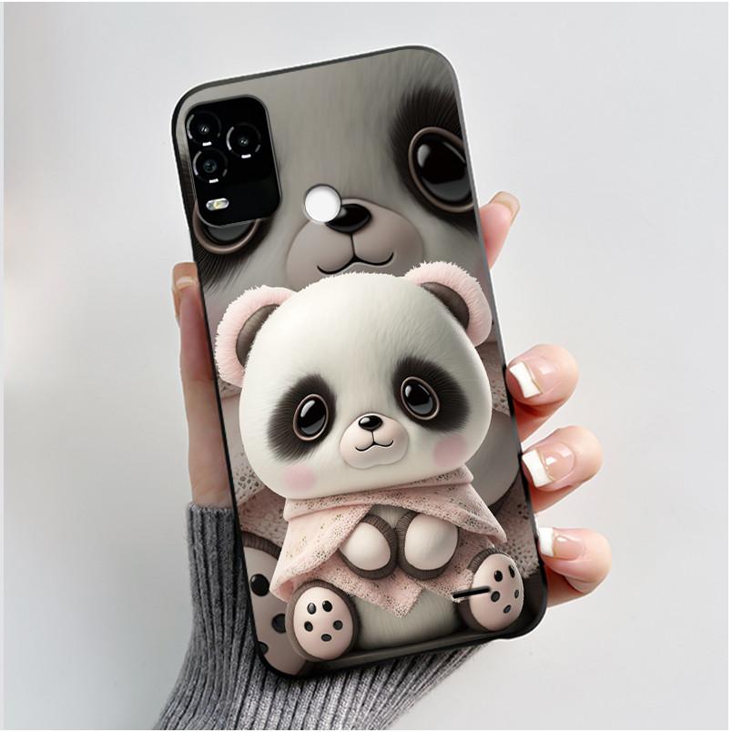 Phone Case For BLU G71 Plus G71+ Case Luxury Cute Love Rabbit Cartoon Funny Cover Shell Black Soft Silicone Protective Casing