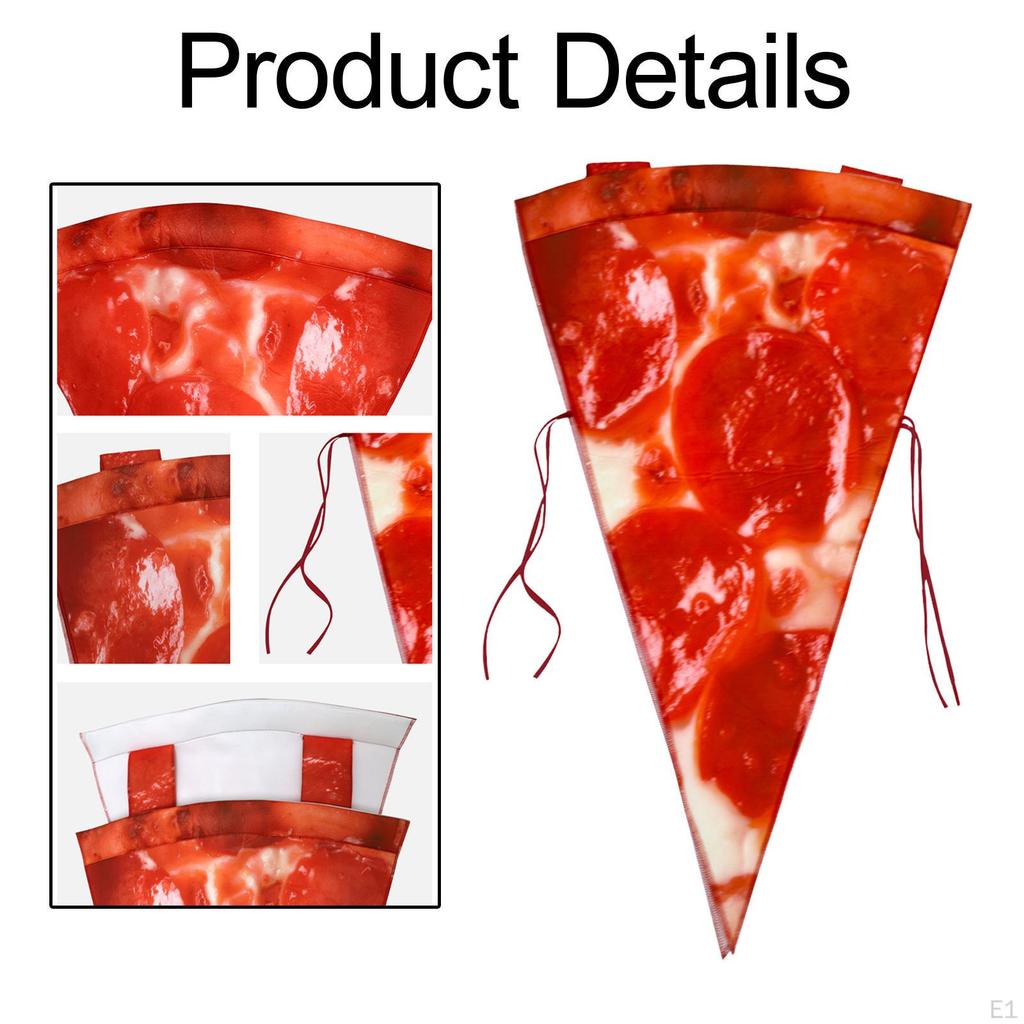 Easy To Wear Pizza Costume for Halloween, Ideal Themed Parties