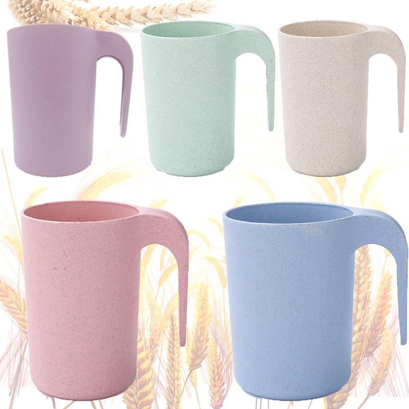 Wheat Straw Mouthwash/Toothbrush Cups