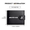 2025 Hot Men Short Leather Credit ID Card Holder Wallet Purse Clutch For Mercedes Benz AMG C180 C300 W124 W176 W177 C200 C260 GL