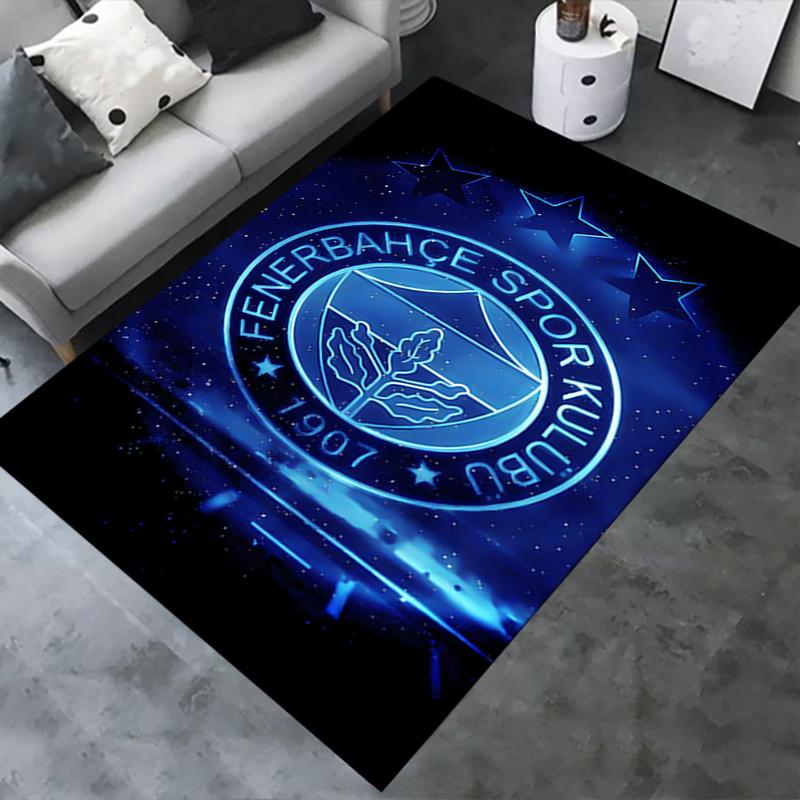 1pc Fenerbah?e Sports Club,Istanbul,Turkey Office Carpet Soft Polyester Entrance Carpet Washable Non