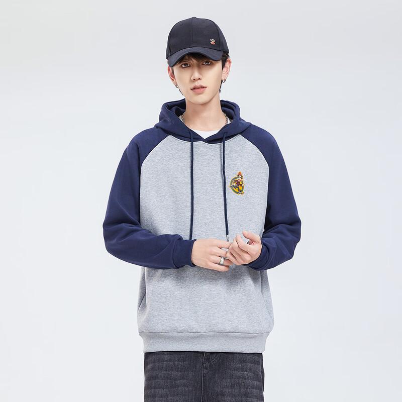 Paul Frank Men's Winter Warm Casual Raglan Sweatshirt