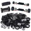 70PCS Blocs de Construction Roue Pneu Briques MOC Voiture Piste Véhicule Pièces Accessoires 40687 42610 92402 61254 56902 Compatible