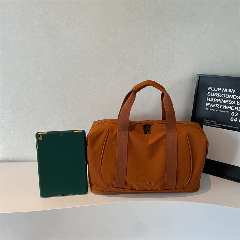 Extensible Yoga Fitness Bag Women's Travel Bag Lightweight Outdoor Canvas Storage Bag