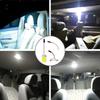 Car Interior Led Panel Light Kit Super Bright Cob Universal Adapters For Auto Dome Trunk Lighting Replacement