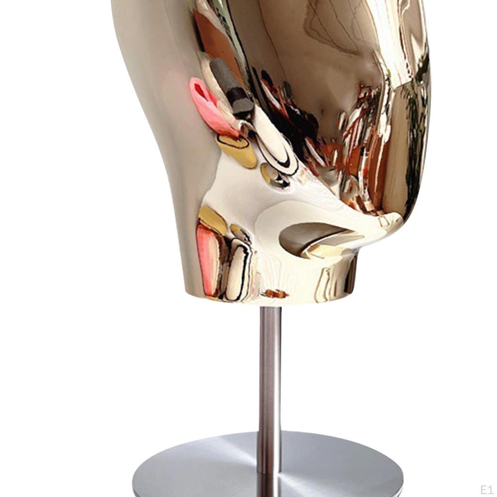 Şapka ve Kep Sergileme Standı Şapka Depolama Yuvarlak Taban Sağlam Manken Başı Model Peruk