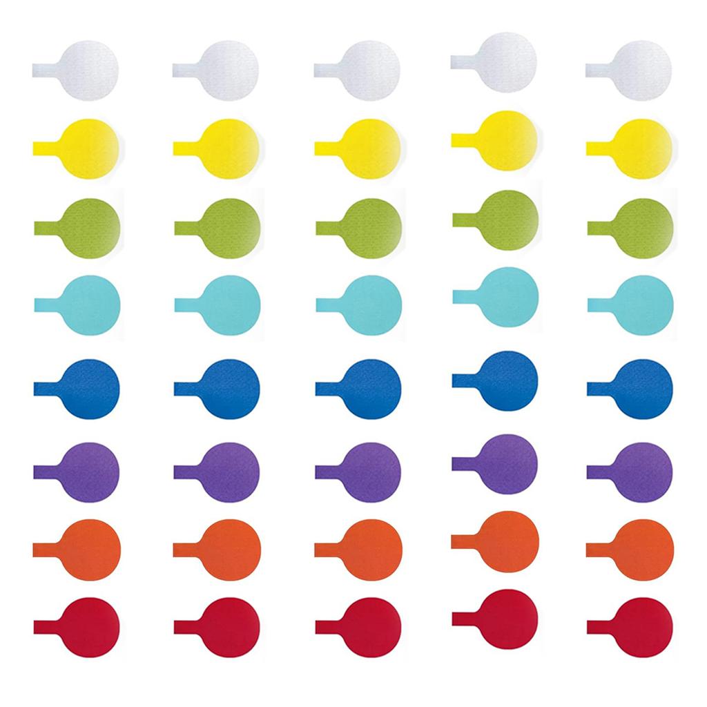 Cable Labels, Medium, Multi-Color (8-24Pcs) Write On Cord Labels, Wire Labels, Cable Tags and Wire Tags for Cable Management and Identification