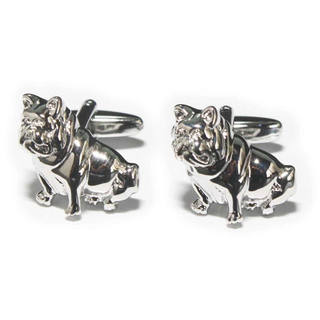 Kamakura Cufflinks Workshop Bulldog Cufflinks cf1072