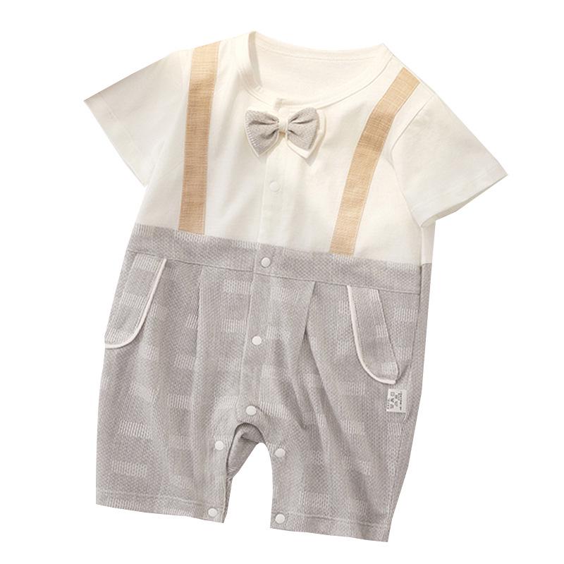 Newborn Summer Short Sleeve Romper Jumpsuit - Thin Style Baby Clothing