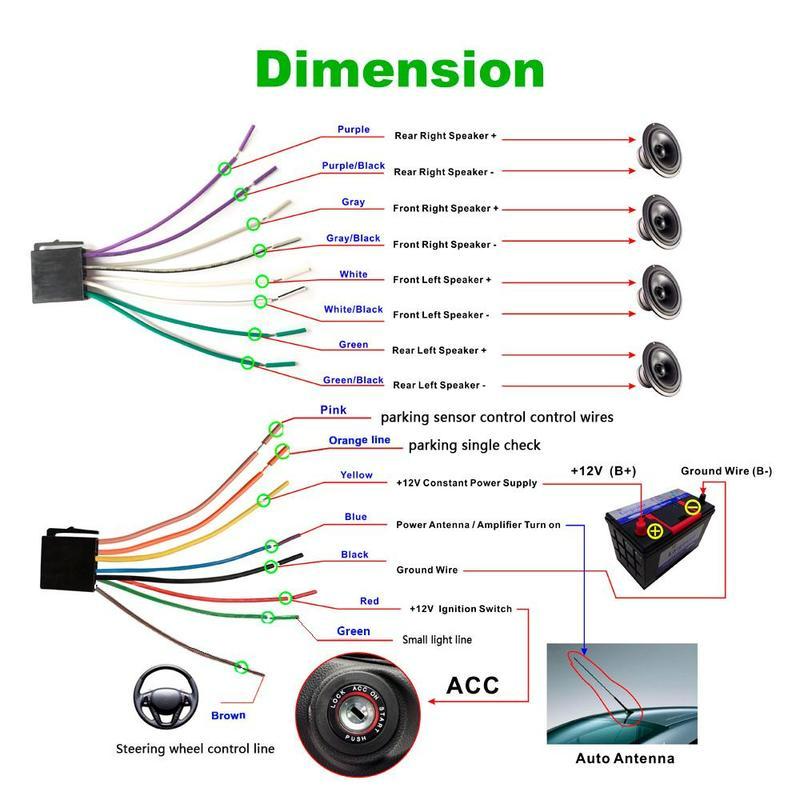 Autorádio 7" 2Din audio Stereo Bluetooth Zadní kamera Vestavěný systém DVR do auta