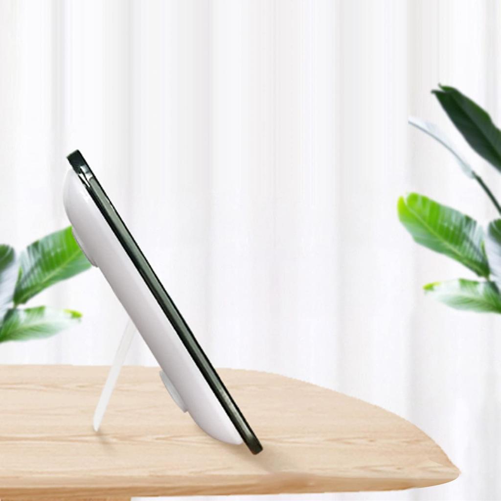 Digital Travel Mini Digital Weight Automatic Power Supports Up To High Body Scale for Health and Weight USB Compact and Tempered Glass Mirror-Shaped