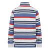 Lazy Jacks Mens Striped Quarter Zip Sweatshirt