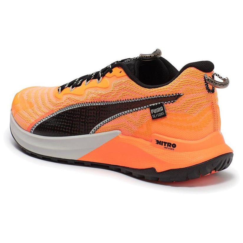 Puma Fast-Trac Nitro 2 Seasons - Neon Sun Men Sneakers Orange Clementine Black 307684-04