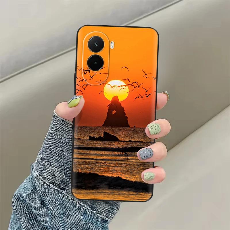Soft Case For Xiaomi Poco M7 4G Case Cartoon Back Cover For Xiaomi Poco M7 Pro 5G Protective Animal Bumper PocoM7 m 7 Cool Bags