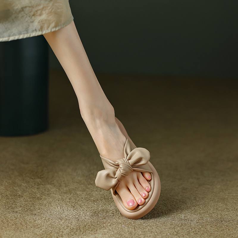 Мюли Krazing Pot из микрофибры с открытым носком на низком каблуке — фото 8