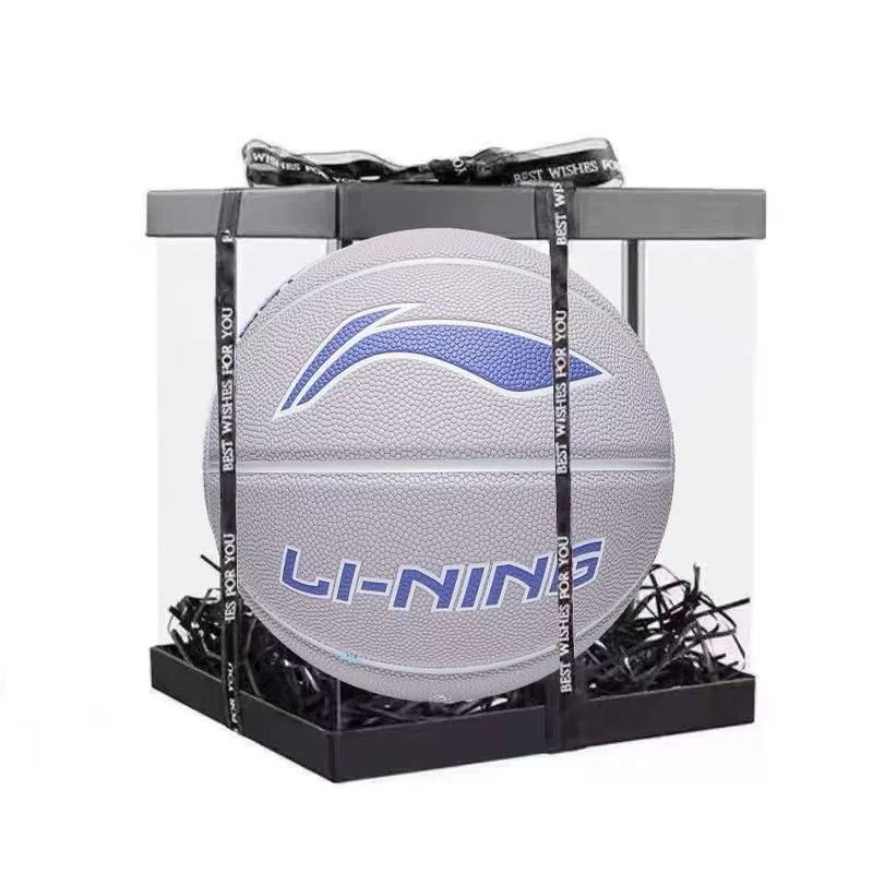 Li Ning PU Basketball Light Purple Size 6 Training Competition Unisex China Mainland Version LBQK502-1