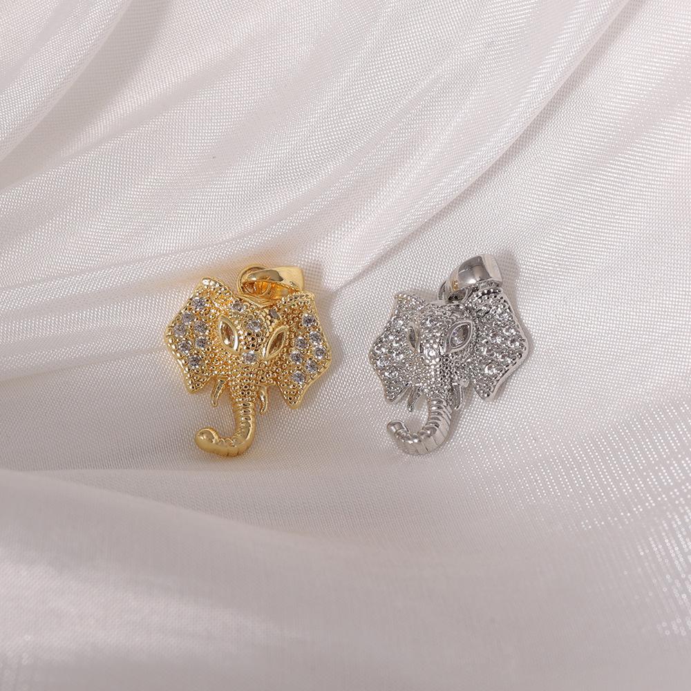 European Elephant Diamond Pendant 2026 - New Luxury Style Women's Animal-Shaped Accessory
