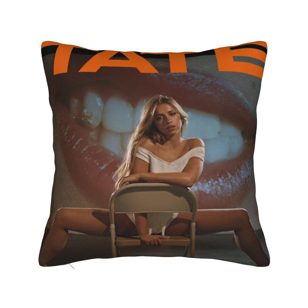 Decorative Pillow Cover Tate McRae Think Later Tour Accessories Chair  Throw Pillow Case Cover Square Multi-Size