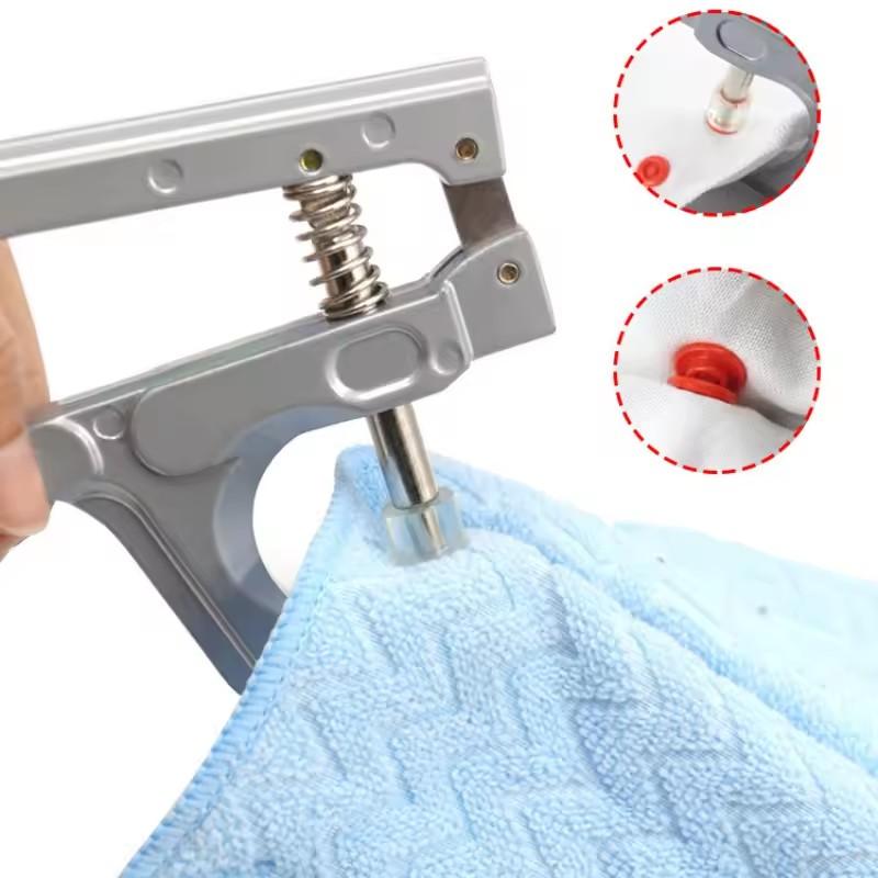 Metal Snap Button With Plier Tool Sewing Button Thickened Snap Fastener Kit DIY Craft for Installing Sewing Clothes