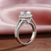 New 2022 Trend Gorgeous Wedding Rings for Women AAA White Cubic Zirconia Temperament Engagement Bands Jewelry