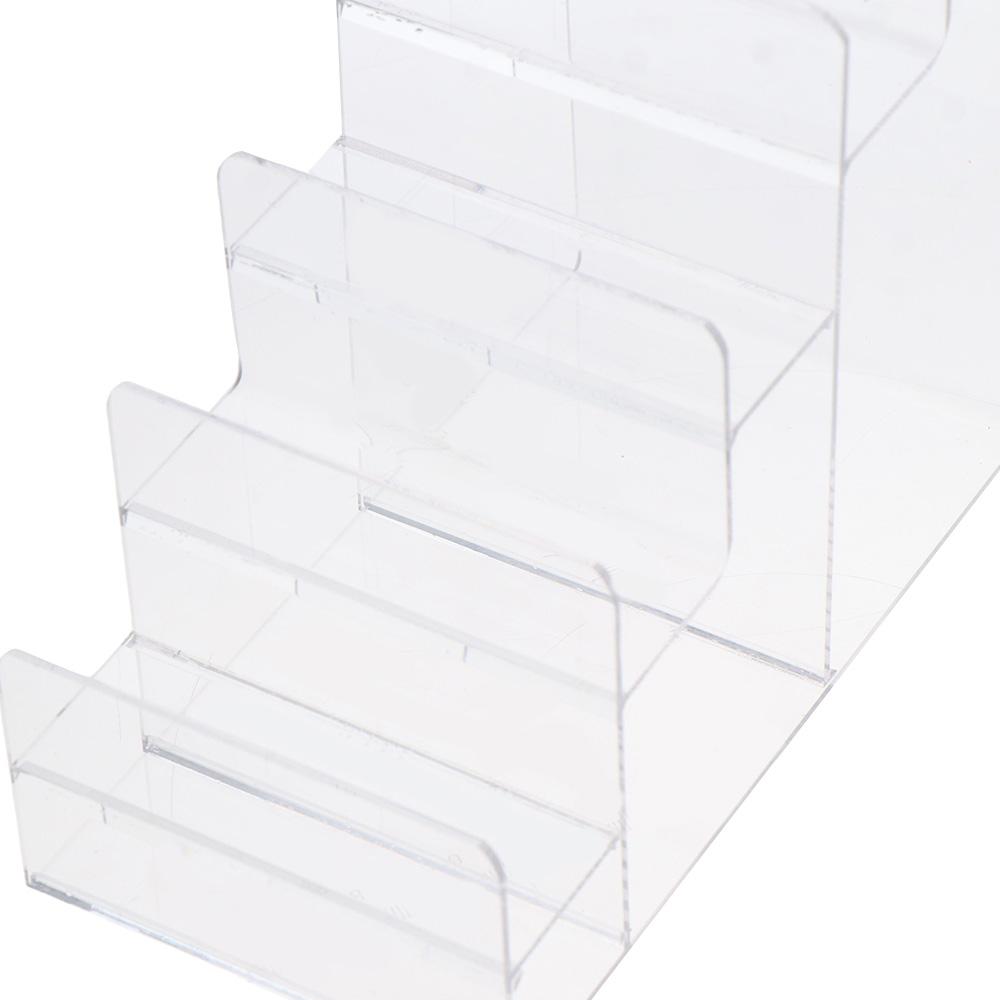 Acrylic Clear Display Risers 6 Tiers Jewelry Racks Organizer Collection