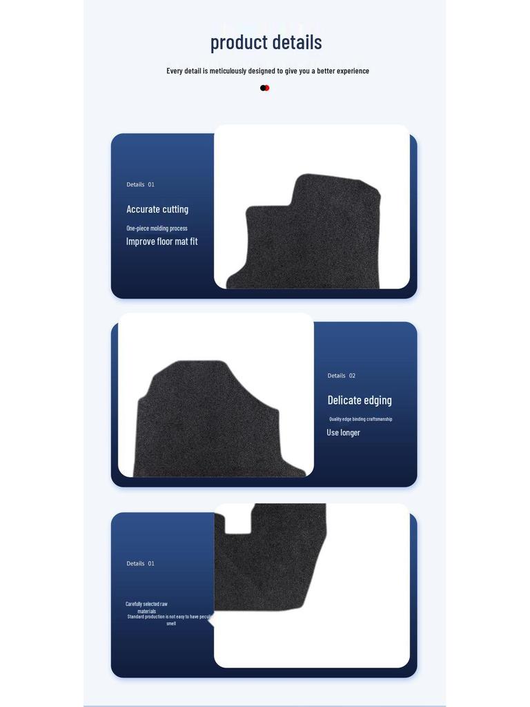 Premium Nylon Car Floor Mats for SAIC MAXUS G20 Models (2020-2022)