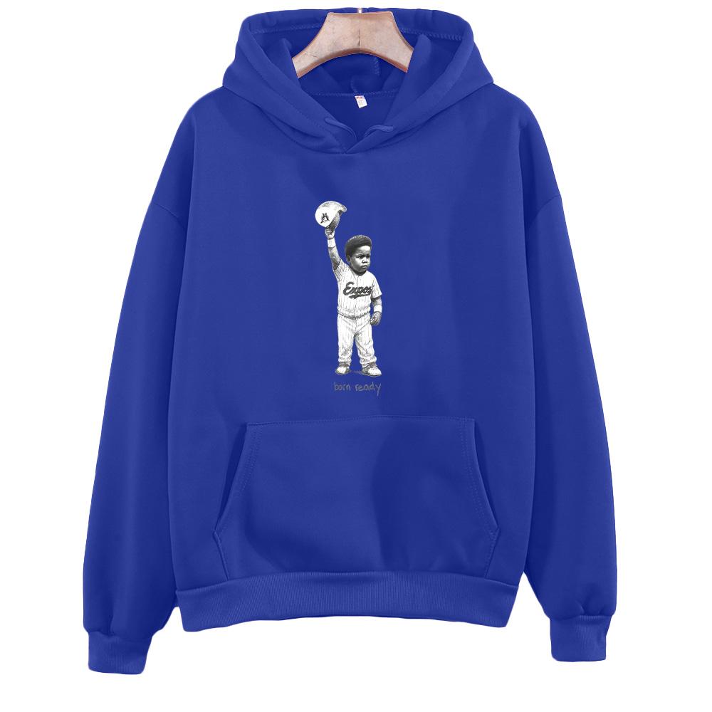 Born Ready Graphic Hoodies Vladdy Born Ready Legendary Sportswear Autumn Winter Long Sleeve Hoody Unisex Fashion Y2K Sweatshirts