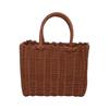 Wicker Handheld Lightweight Basket: Versatile Vegetable Shopping, Fashion Tote, Picnic & Bathroom Shower Use