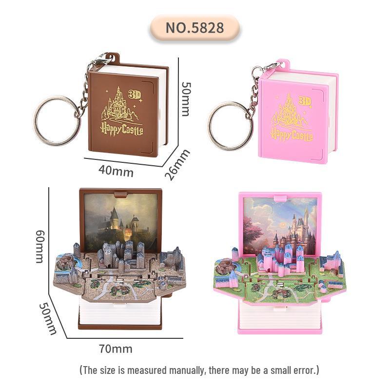 Kluczówka-Zabawka Zamek Pop-Up i Koszykówka z Dinozaurem Astronautą - Kreatywny Prezent Odstresowujący