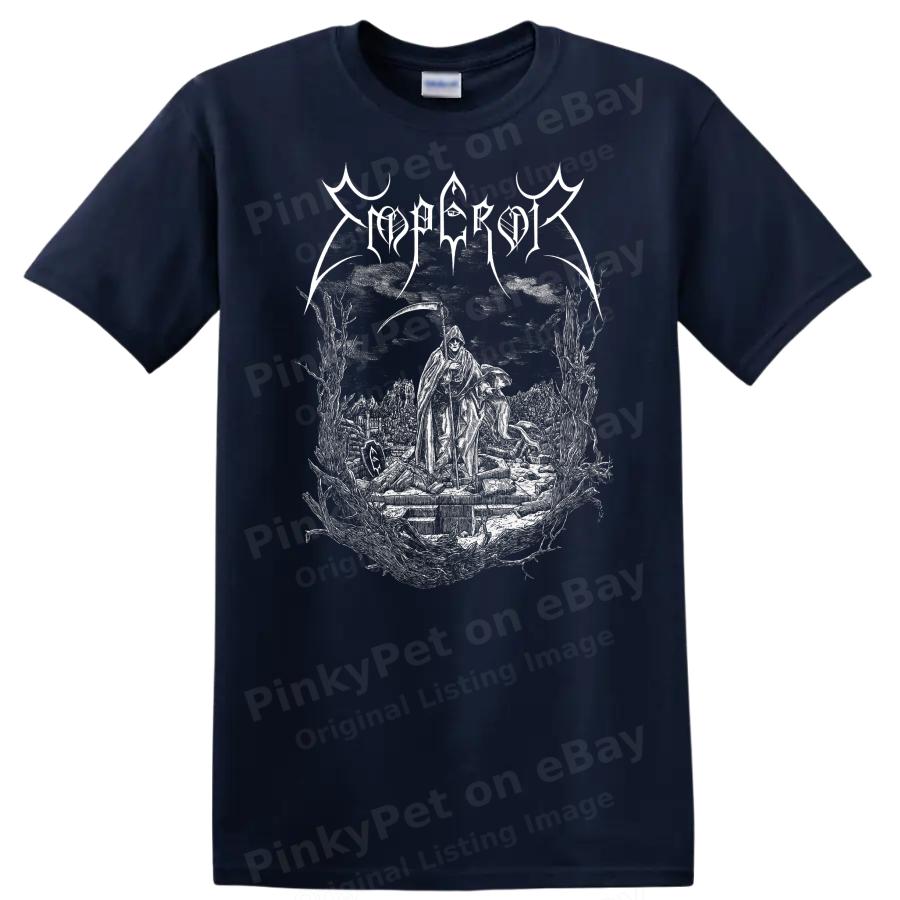 Grim Reaper Graphic T Shirt Dark Art Death Scene Heavy Metal Tee