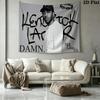Kendrick Lamar Wall Tapestry Aesthetic Wall Hanging Printed Fabric Blanket Decorative Tapestries for Bedroom Living Room Home Decor